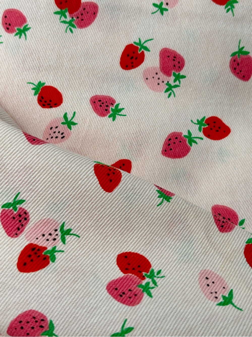 Kate Spade Strawberries Shower Curtain